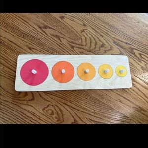 Lovevery circle of friends puzzle